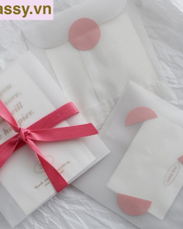 Cuộn 500 Sticker nhiều kích thước, trơn chưa in, khách hàng mua về in logo thương hiệu, dán bao bì, bánh, đồ handmade vvv Q1685