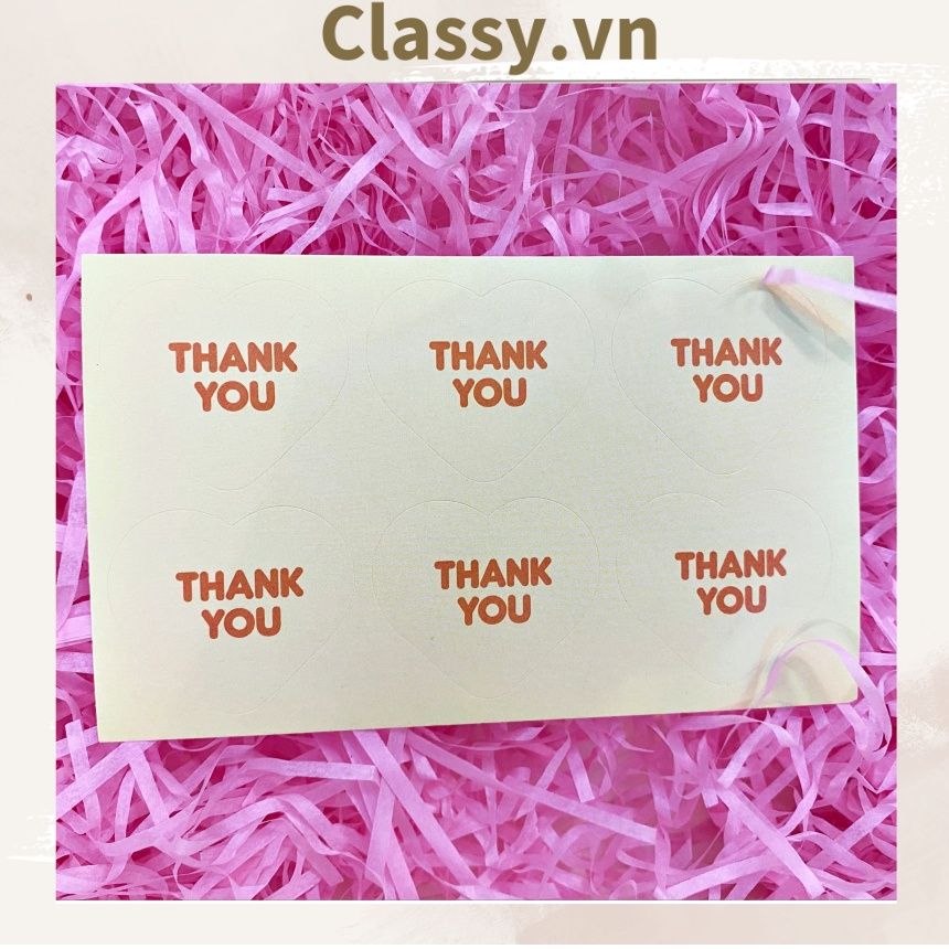 Bộ 16 Sticker hình trái tim dán hộp bánh handmade, quà tặng DYI dễ thương, tem dán quà tặng, túi giấy, thiệp, hộp quà tặng Q680