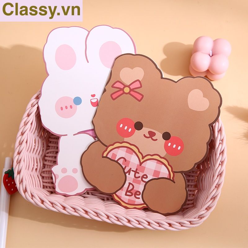Q977 Thiệp cute Kích thước 15CMX11CM chúc mừng 8-3, 20-11, Sinh Nhật, Lễ lạt, Cảm Ơn , Tình Yêu in hình hoạt hình