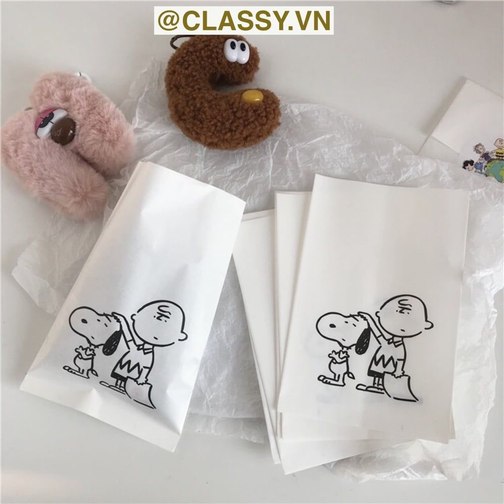 Classy Túi giấy vuông kích thước 13x13.8CM làm quà tặng T1475