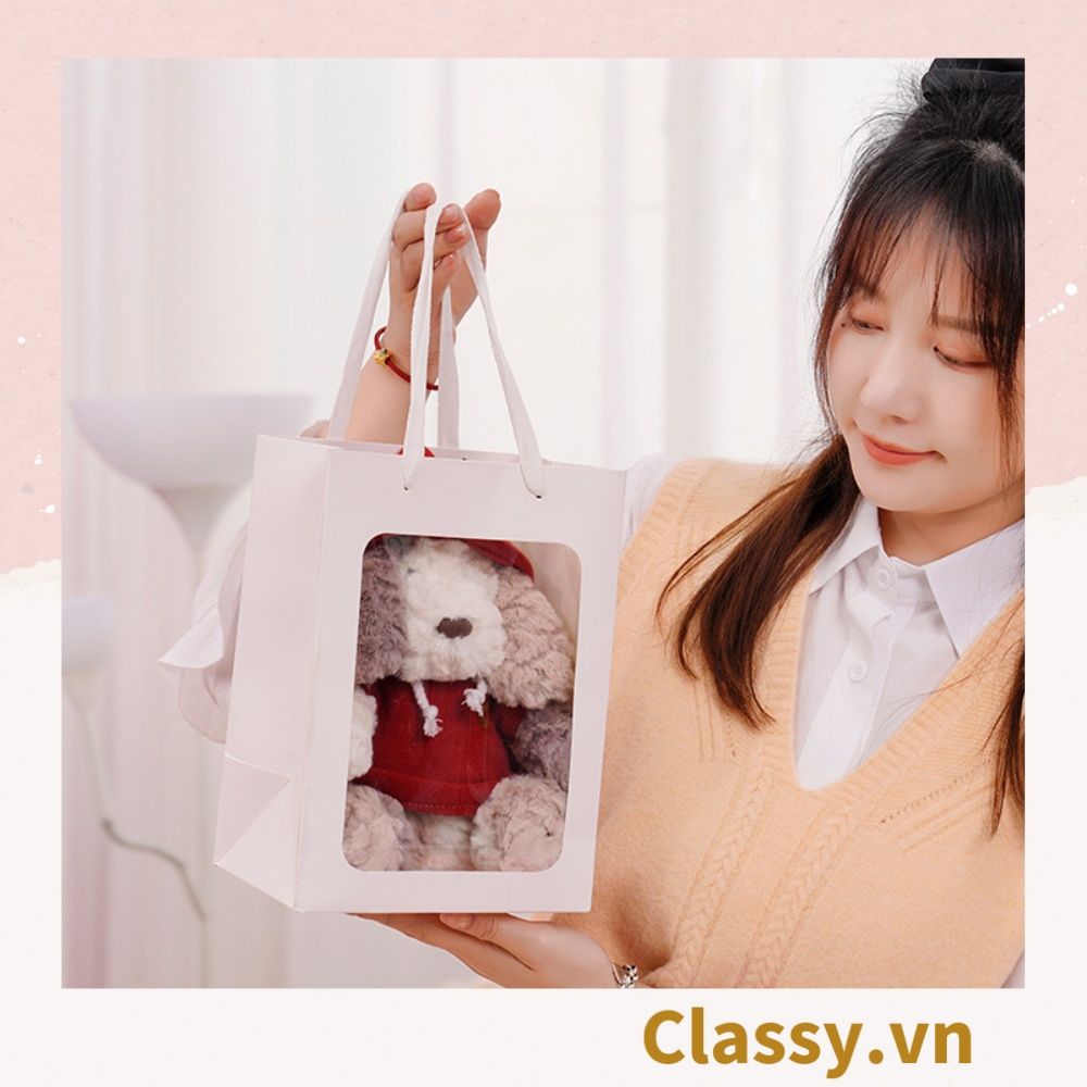 Classy Gấu bông Teddy mặc áo siêu êm siêu mịn B1375