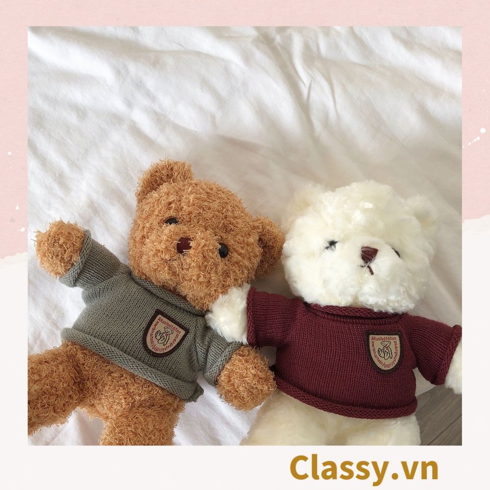 Classy Gấu bông Teddy mặc áo siêu êm siêu mịn B1375