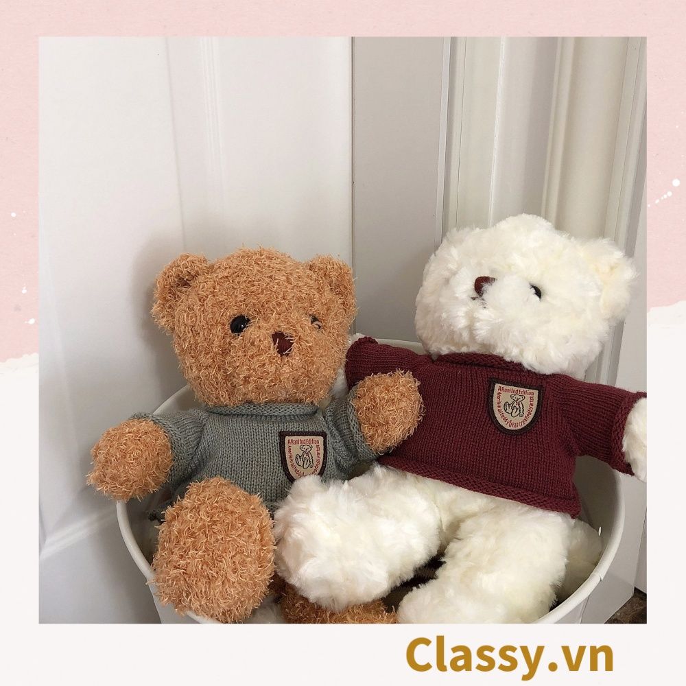 Classy Gấu bông Teddy mặc áo siêu êm siêu mịn B1375