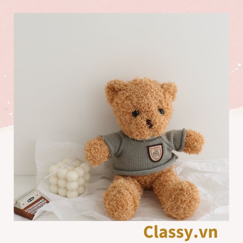 Classy Gấu bông Teddy mặc áo siêu êm siêu mịn B1375