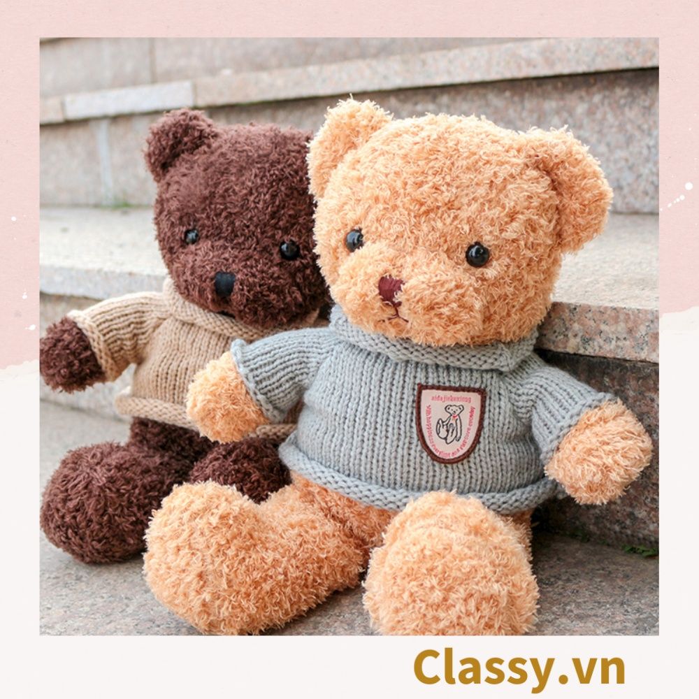 Classy Gấu bông Teddy mặc áo siêu êm siêu mịn B1375