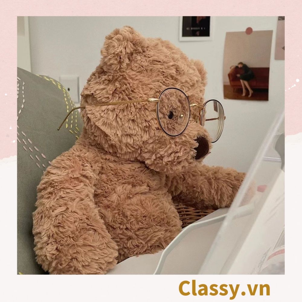 Classy Gấu bông, thú nhồi bông cỡ 25CM làm quà tặng siêu êm siêu mịn B1379