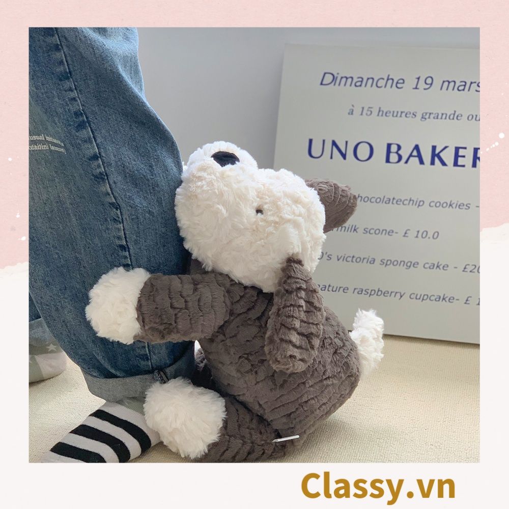 Classy Gấu bông, thú nhồi bông cỡ 25CM làm quà tặng siêu êm siêu mịn B1379