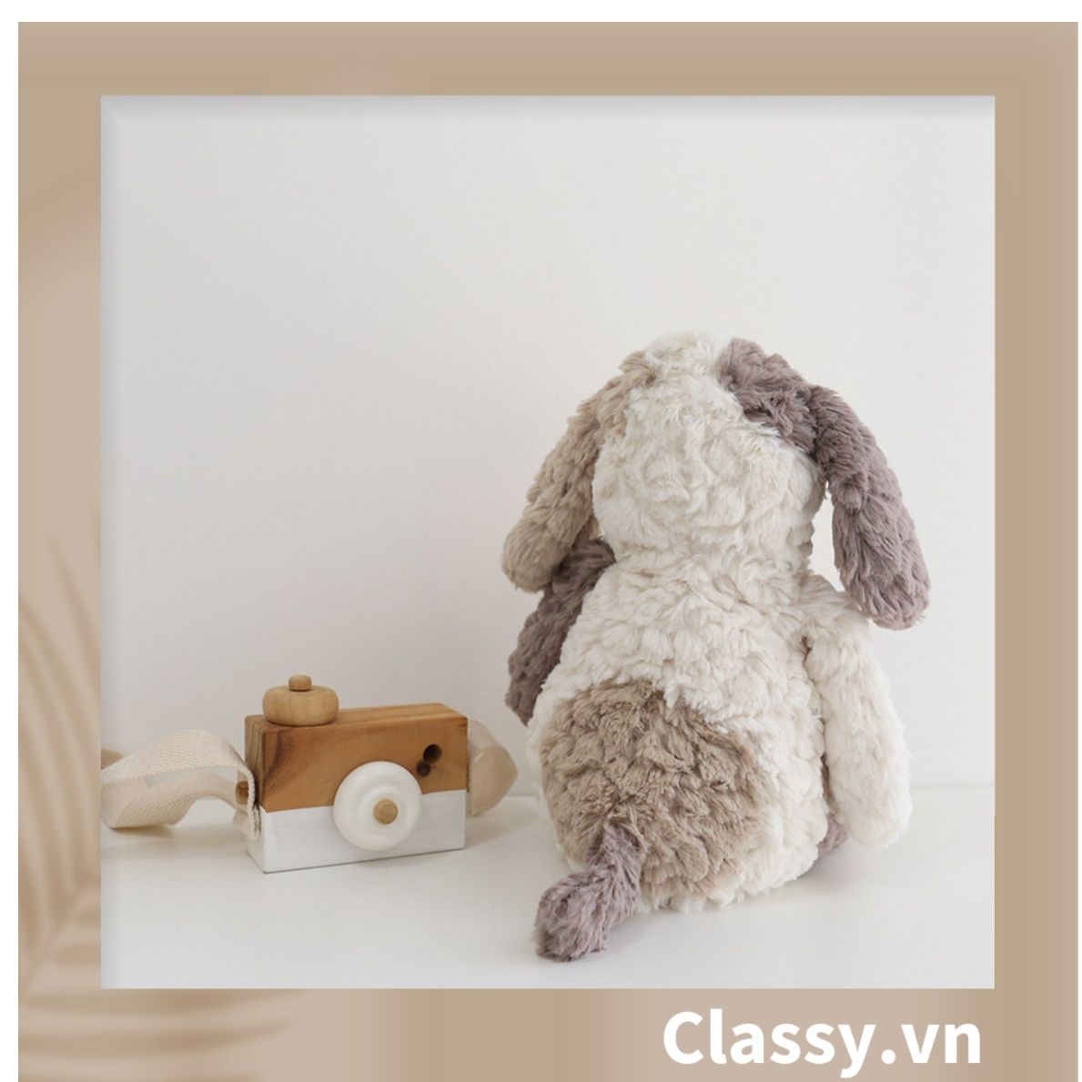 Classy Gấu bông, thú nhồi bông cỡ 25CM làm quà tặng siêu êm siêu mịn B1379