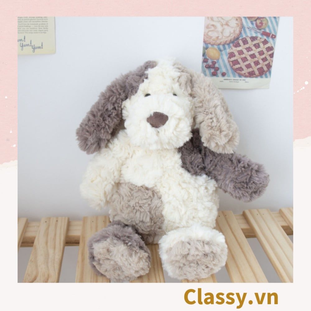 Classy Gấu bông, thú nhồi bông cỡ 25CM làm quà tặng siêu êm siêu mịn B1379