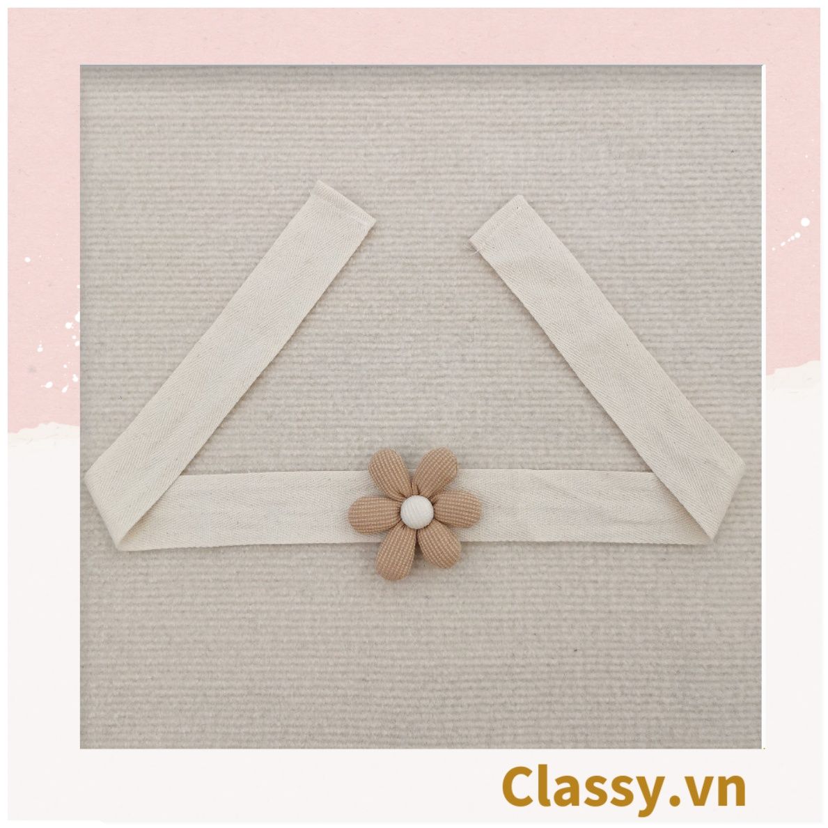 Dây Buộc Rèm Cửa Sổ Bằng Cotton Co Giãn Dây vén rèm,nơ buộc rèm cửa phong cách Hình Hoa Sáng Tạo Dây Buộc Rèm Cửa Sổ Bằng Cotton Co Giãn Hình Hoa B1759