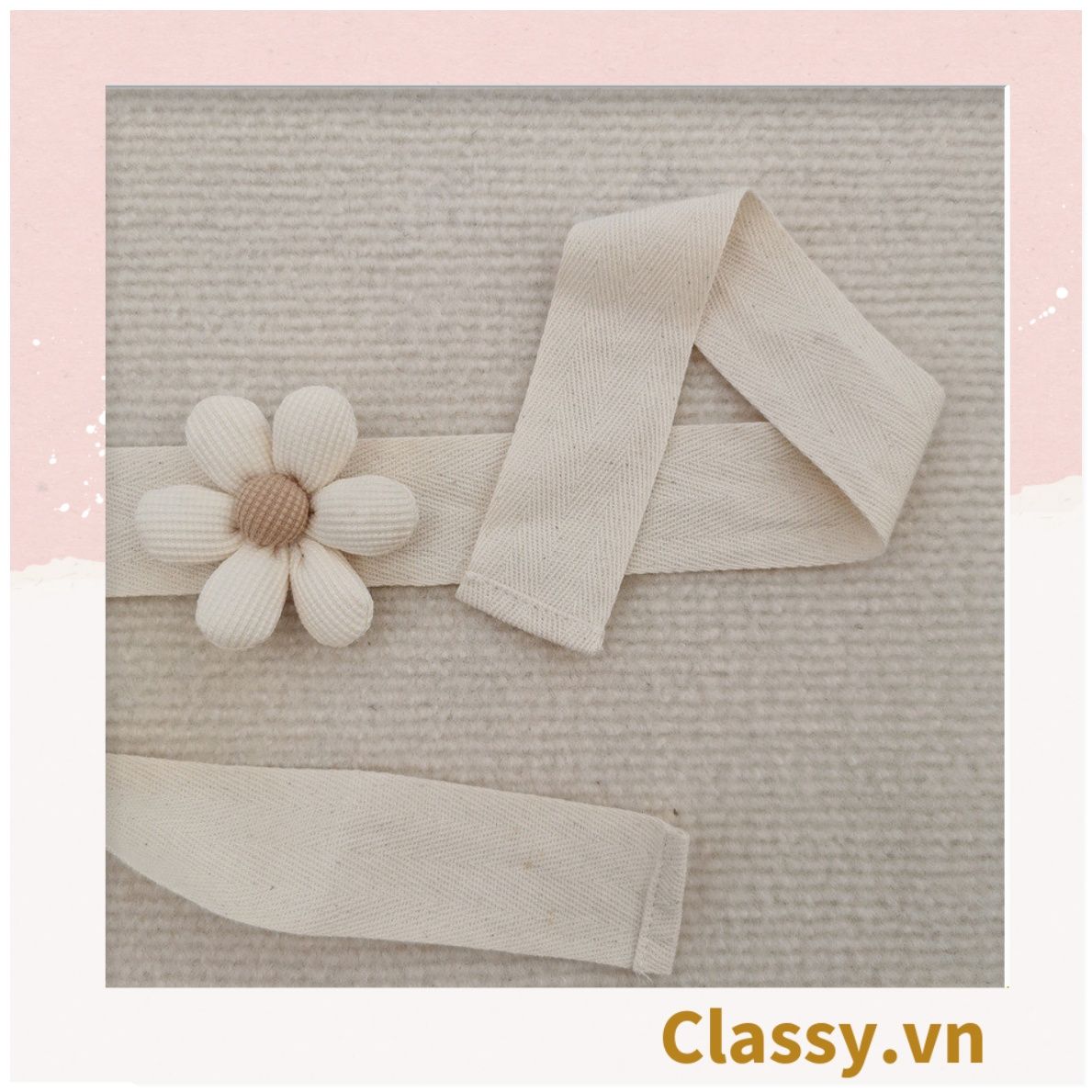 Dây Buộc Rèm Cửa Sổ Bằng Cotton Co Giãn Dây vén rèm,nơ buộc rèm cửa phong cách Hình Hoa Sáng Tạo Dây Buộc Rèm Cửa Sổ Bằng Cotton Co Giãn Hình Hoa B1759