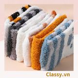  Classy Tất bông cổ cao, vớ bông cổ cao, chất dày dặn siêu ấm siêu êm G1352 