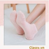  Classy Tất cổ ngắn, vớ cổ ngăn cotton dày dặn, phù hợp cả nam và nữ G1406 