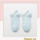  Classy Tất cổ ngắn, vớ cổ ngăn cotton dày dặn, phù hợp cả nam và nữ G1406 