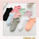  Classy Tất cổ ngắn, vớ cổ ngăn cotton dày dặn, phù hợp cả nam và nữ G1406 