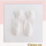  Classy Tất cổ ngắn, vớ cổ ngắn cotton trơn nhiều màu pastel G1427 