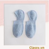  Classy Tất cổ ngắn, vớ cổ ngắn cotton trơn nhiều màu pastel G1427 