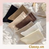  Classy Tất cổ cao, vớ cổ cao với đường gân ôm chân, nhiều màu phong cách hàn quốc G1430 