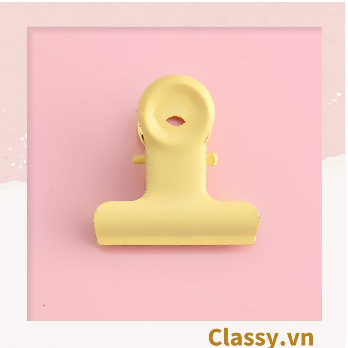 Kẹp giấy màu pastel, sử dụng kẹp dấu trang, kẹp giấy ,văn phòng phẩm sáng tạo tiện lợi PK1092