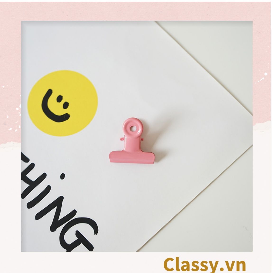 Kẹp giấy màu pastel, sử dụng kẹp dấu trang, kẹp giấy ,văn phòng phẩm sáng tạo tiện lợi PK1092