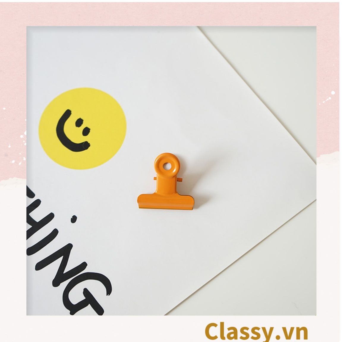 Kẹp giấy màu pastel, sử dụng kẹp dấu trang, kẹp giấy ,văn phòng phẩm sáng tạo tiện lợi PK1092