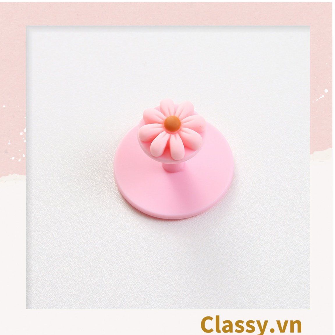 Móc treo đồ dán tường với họa tiết dễ thương, siêu bám dính PK1105