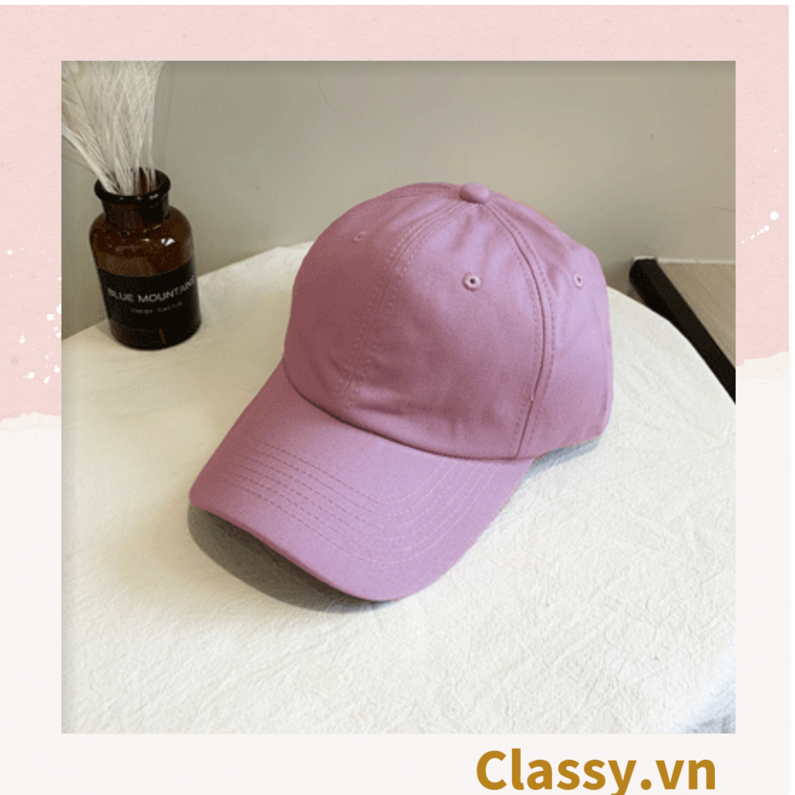 Nón lưỡi trai nhiều màu, chất liệu khaki cao cấp, thích hợp cho cả nam và nữ PK1130