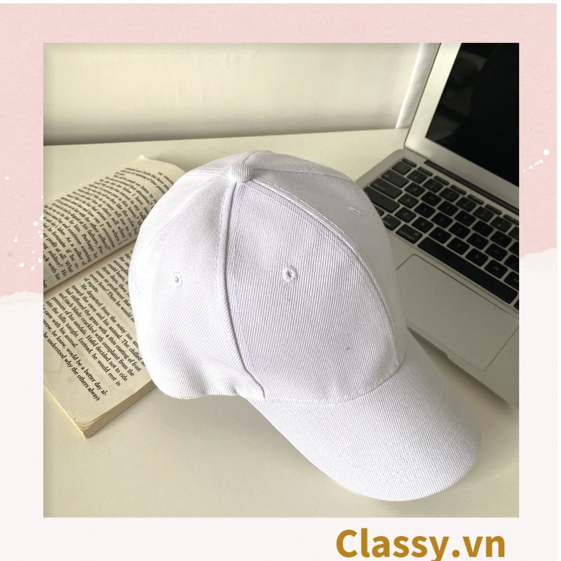 Nón lưỡi trai nhiều màu, chất liệu khaki cao cấp, thích hợp cho cả nam và nữ PK1130