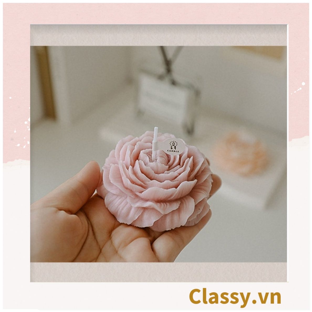 Nến thơm thư giãn nhiều kiểu dáng, phù hợp làm đồ decor phòng PK1250