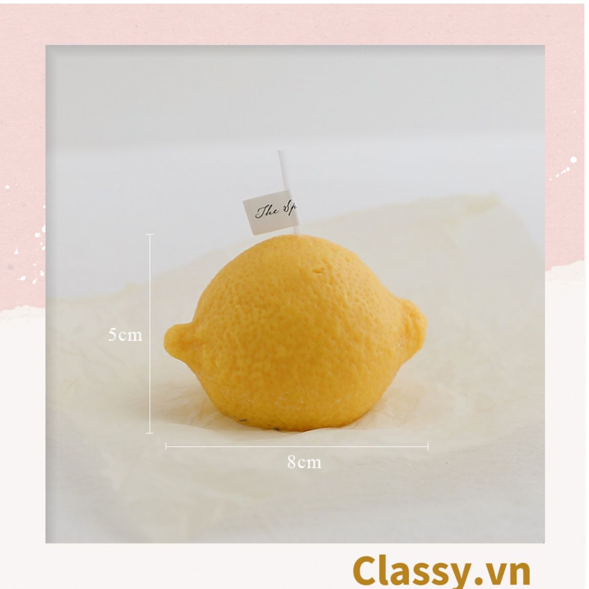 Nến thơm thư giãn nhiều kiểu dáng, phù hợp làm đồ decor phòng PK1250