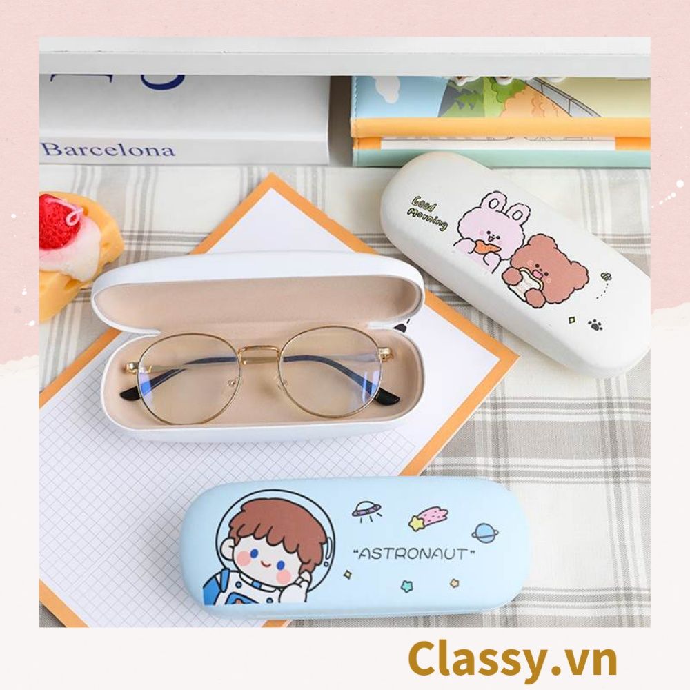 Hộp đựng mắt kính màu pastel, phong cách nhật bản dễ thương PK1261