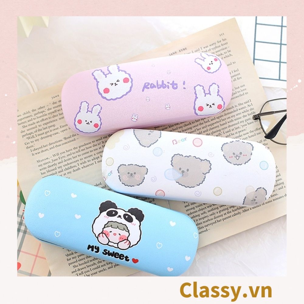 Hộp đựng mắt kính màu pastel, phong cách nhật bản dễ thương PK1261