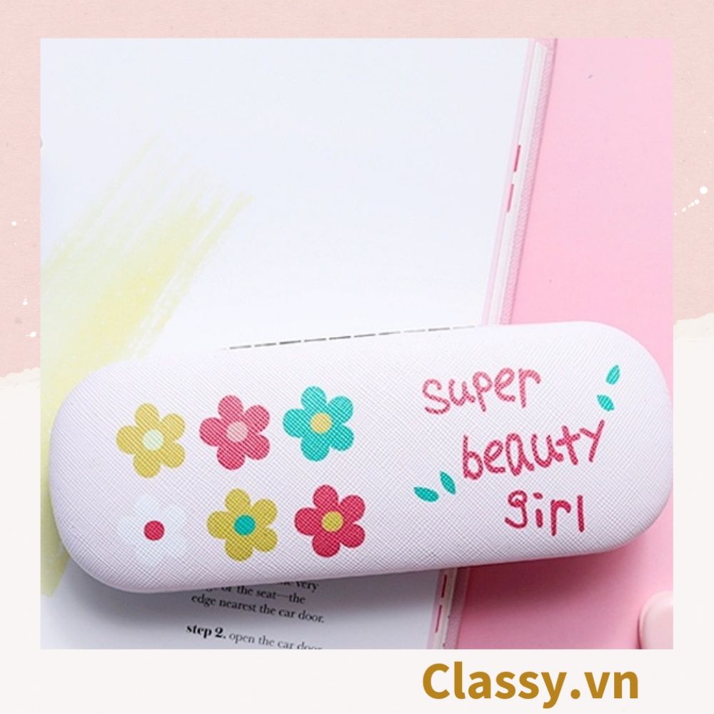 Hộp đựng mắt kính màu pastel, phong cách nhật bản dễ thương PK1261