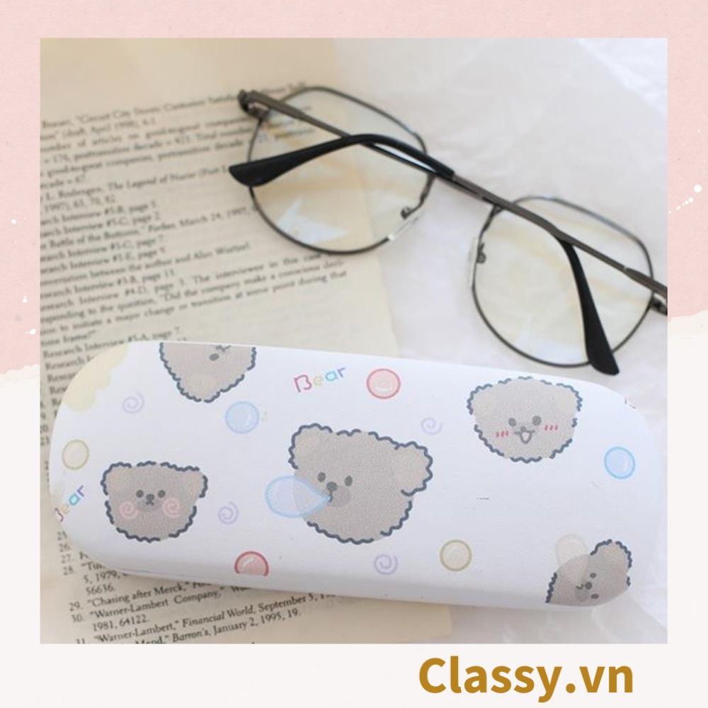 Hộp đựng mắt kính màu pastel, phong cách nhật bản dễ thương PK1261