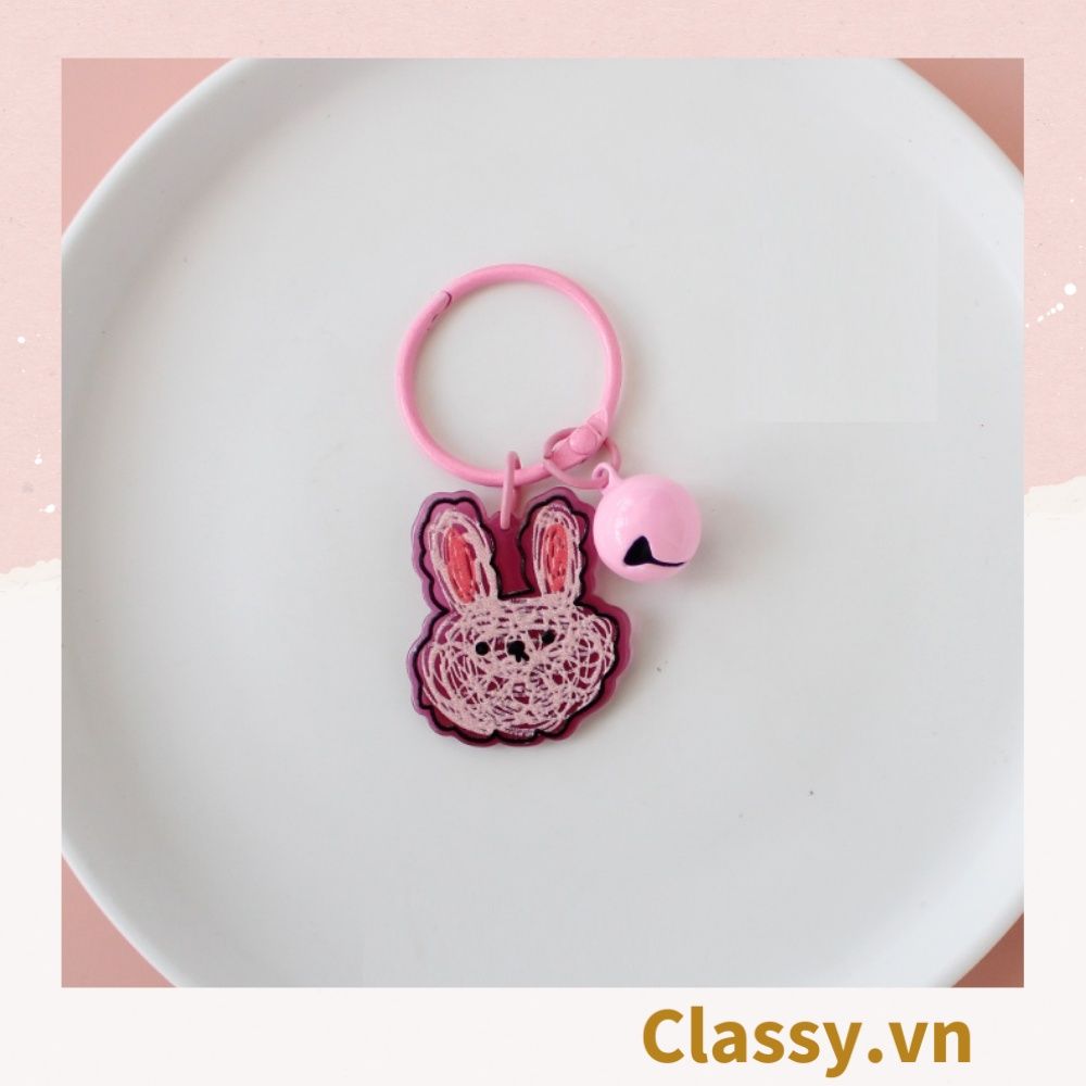 Móc khóa, mặt dây chuyền hình con vật đáng yêu PK1267