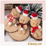  Classy Móc khóa gấu nhồi bông siêu êm siêu mịn PK1276 