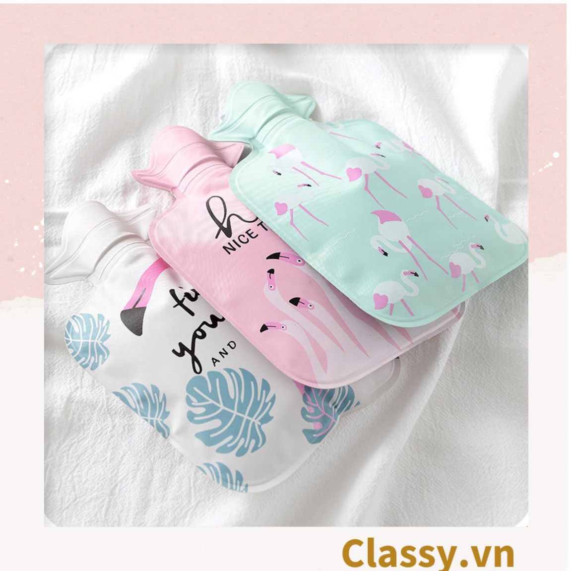 Túi giữ nhiệt cầm tay kích thước 9.5x14.5CM nhiều màu nhiều họa tiết PK1295