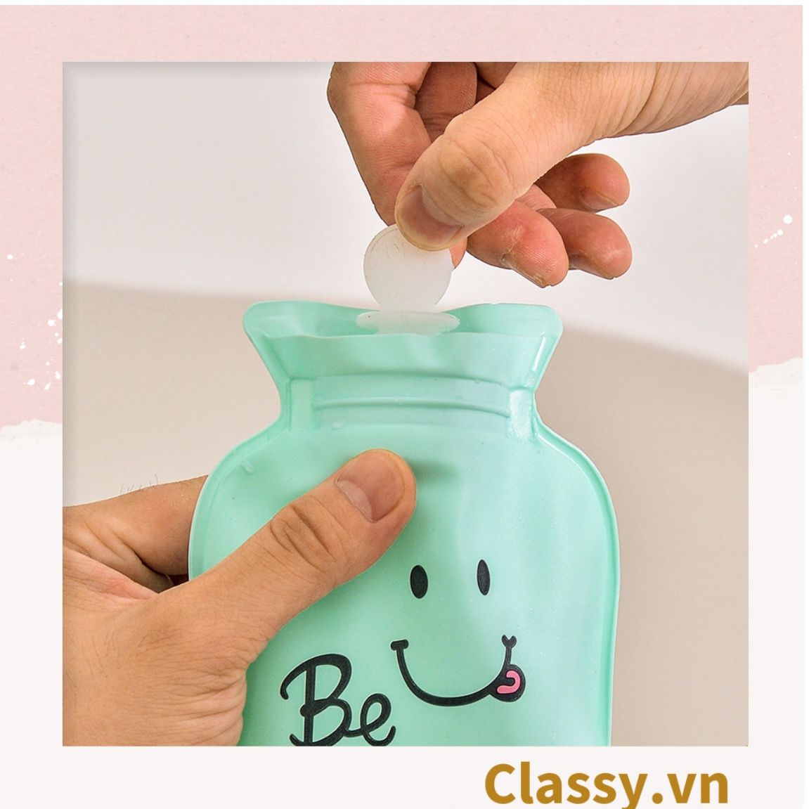 Túi giữ nhiệt cầm tay kích thước 9.5x14.5CM nhiều màu nhiều họa tiết PK1295