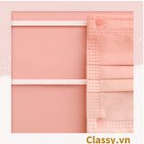  Combo 10 chiếc khẩu trang Classy màu loang tông hồng, giúp kháng khuẩn PK1387 