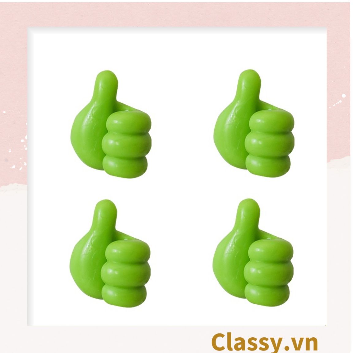 Classy Miếng nhựa cố định dây cáp hình bàn tay chống rối dây cáp PK1397