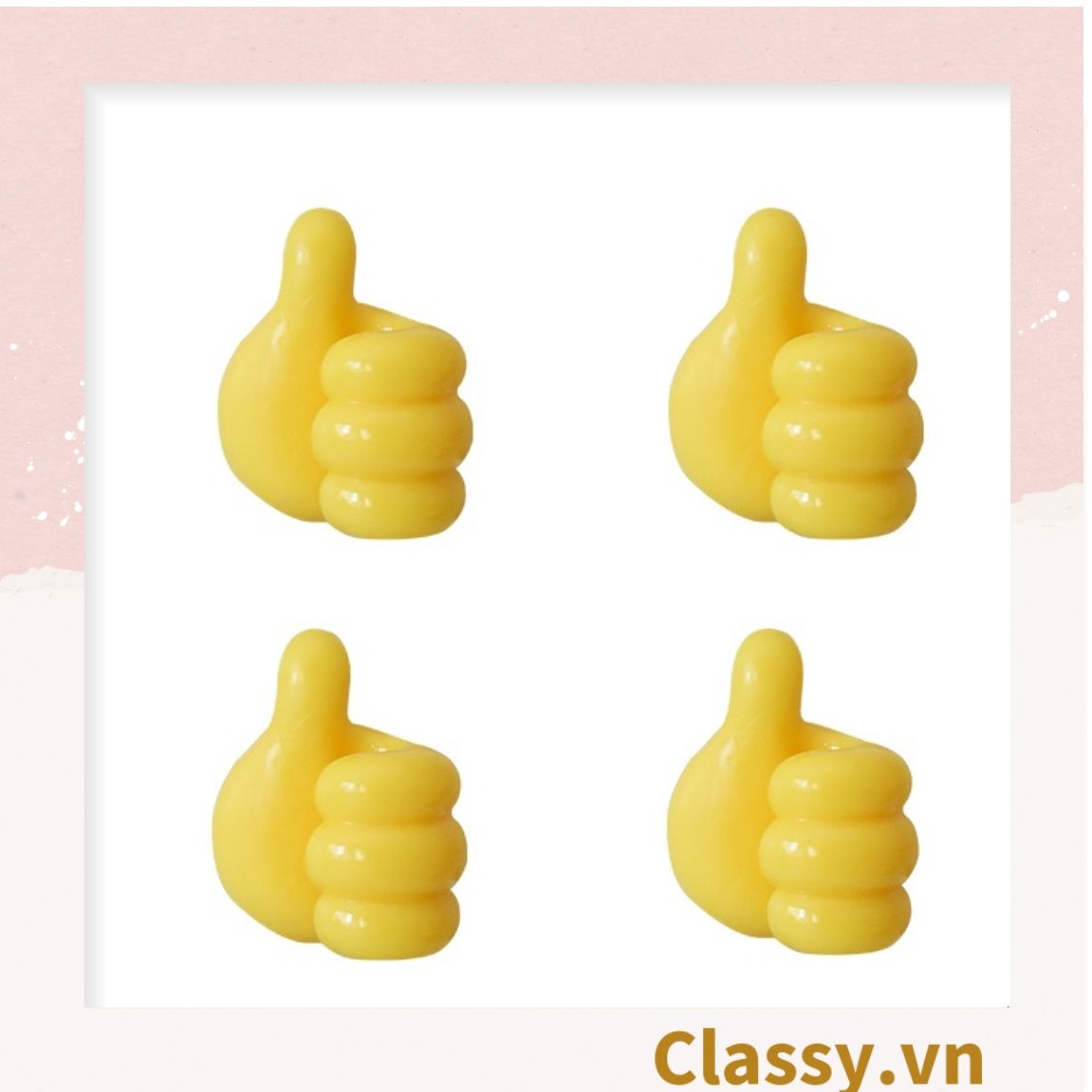 Classy Miếng nhựa cố định dây cáp hình bàn tay chống rối dây cáp PK1397
