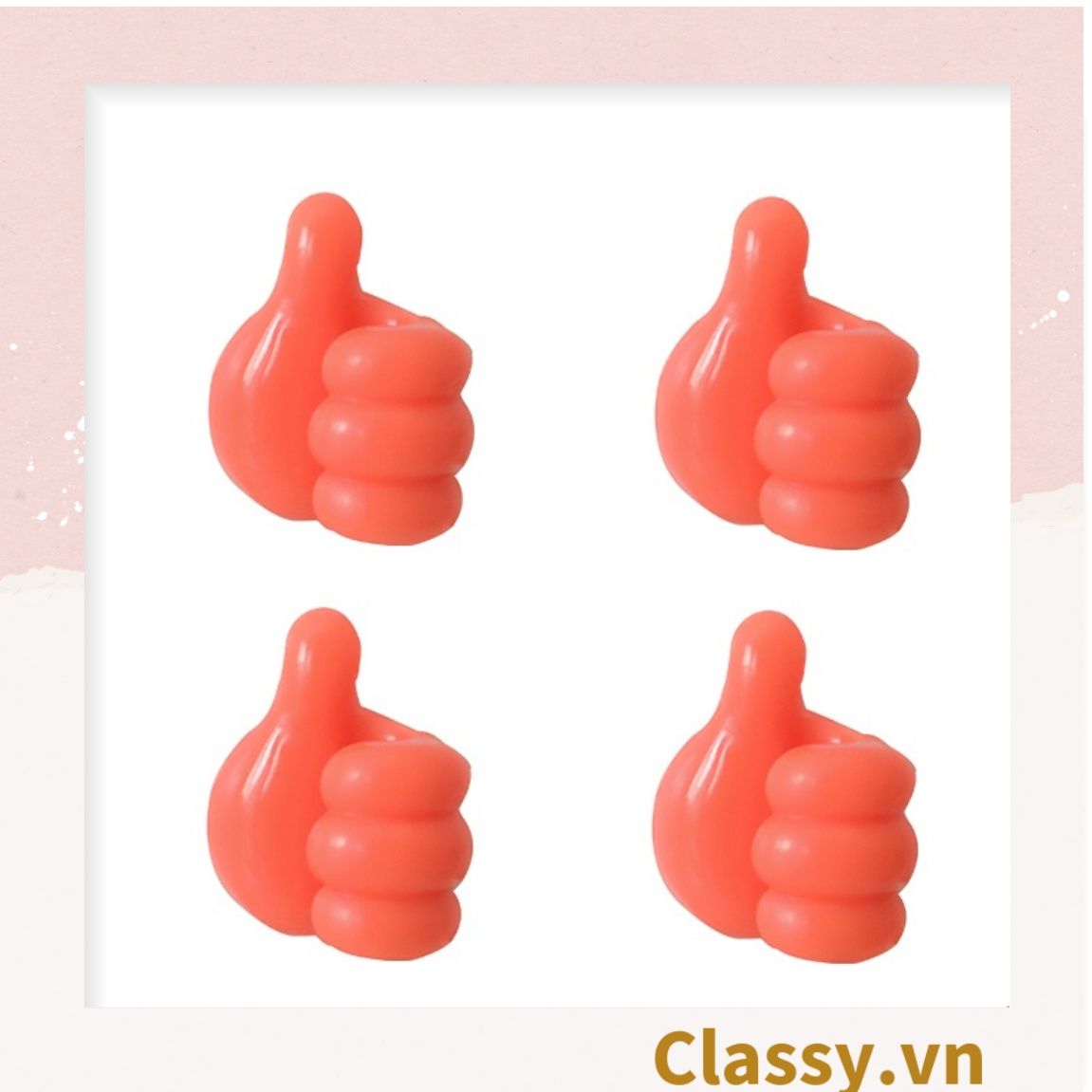 Classy Miếng nhựa cố định dây cáp hình bàn tay chống rối dây cáp PK1397