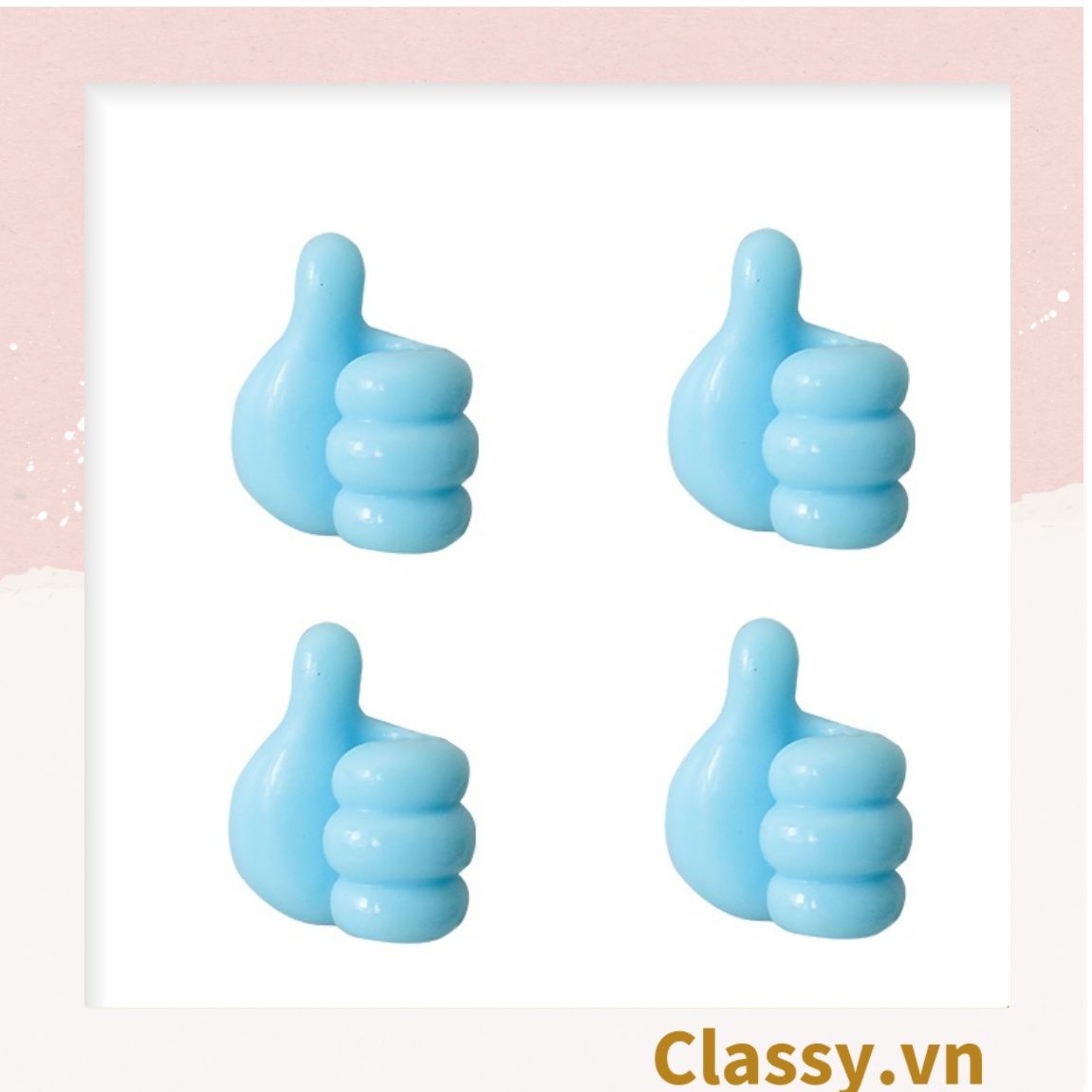 Classy Miếng nhựa cố định dây cáp hình bàn tay chống rối dây cáp PK1397