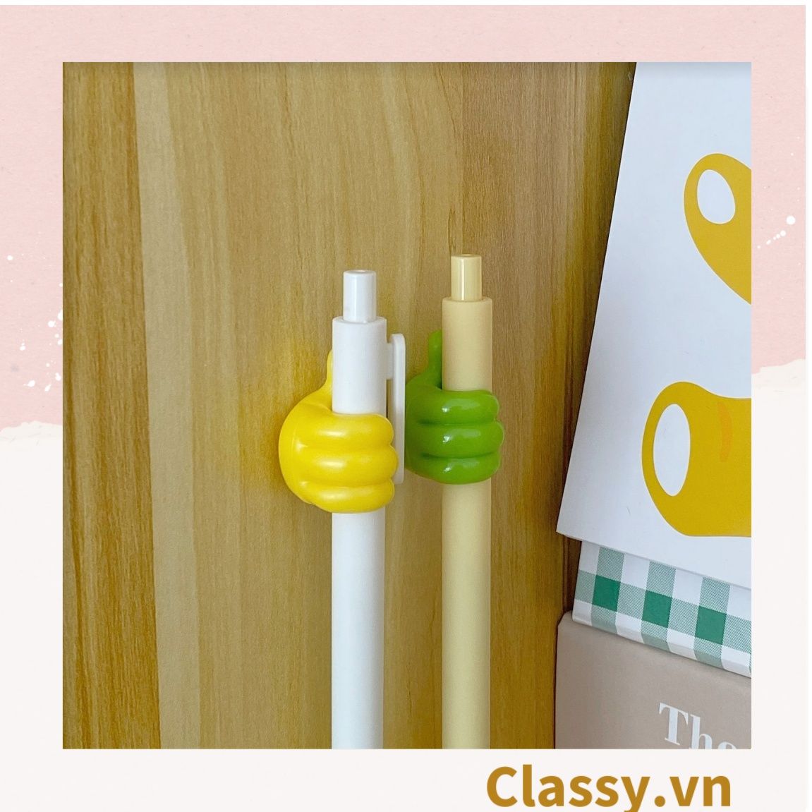 Classy Miếng nhựa cố định dây cáp hình bàn tay chống rối dây cáp PK1397