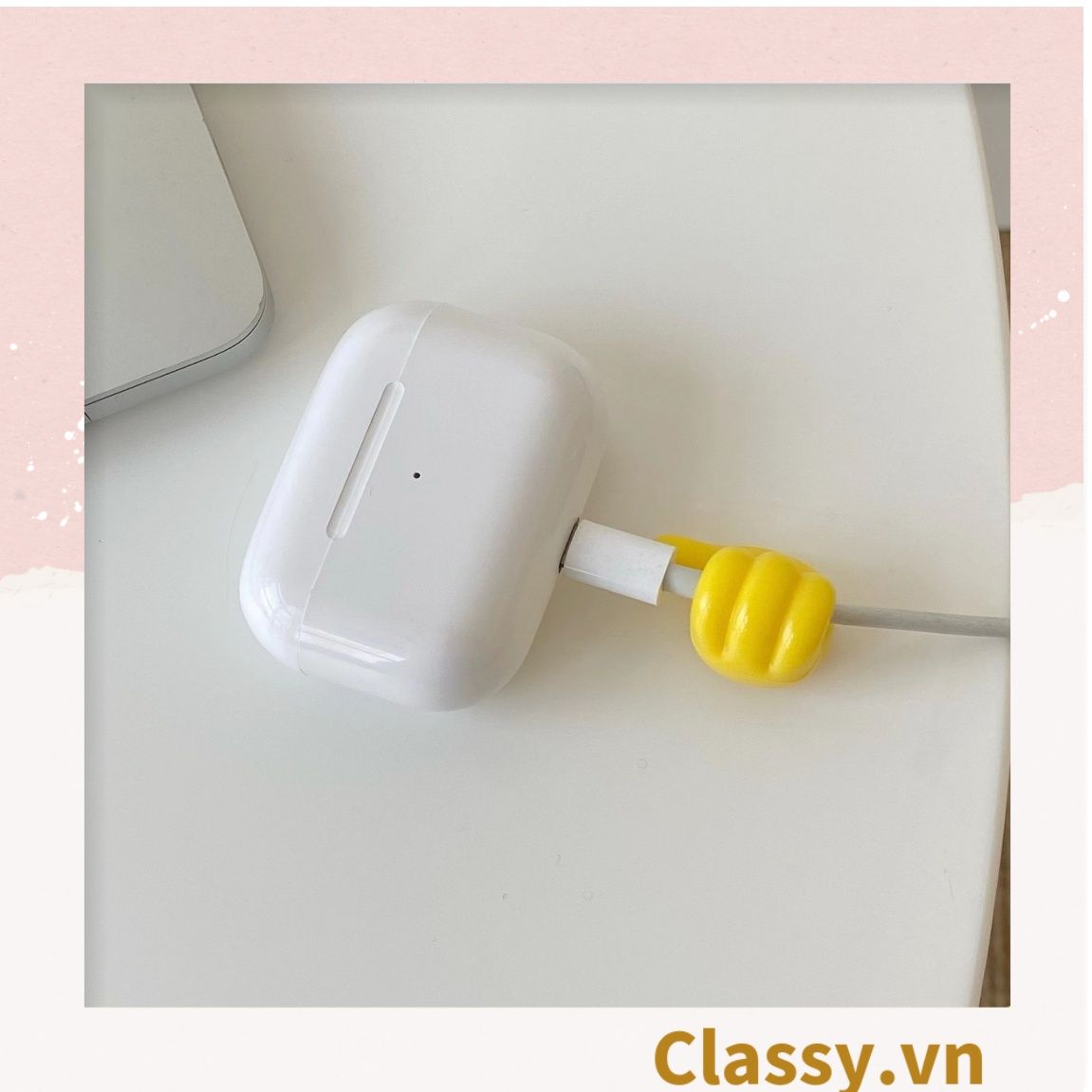 Classy Miếng nhựa cố định dây cáp hình bàn tay chống rối dây cáp PK1397