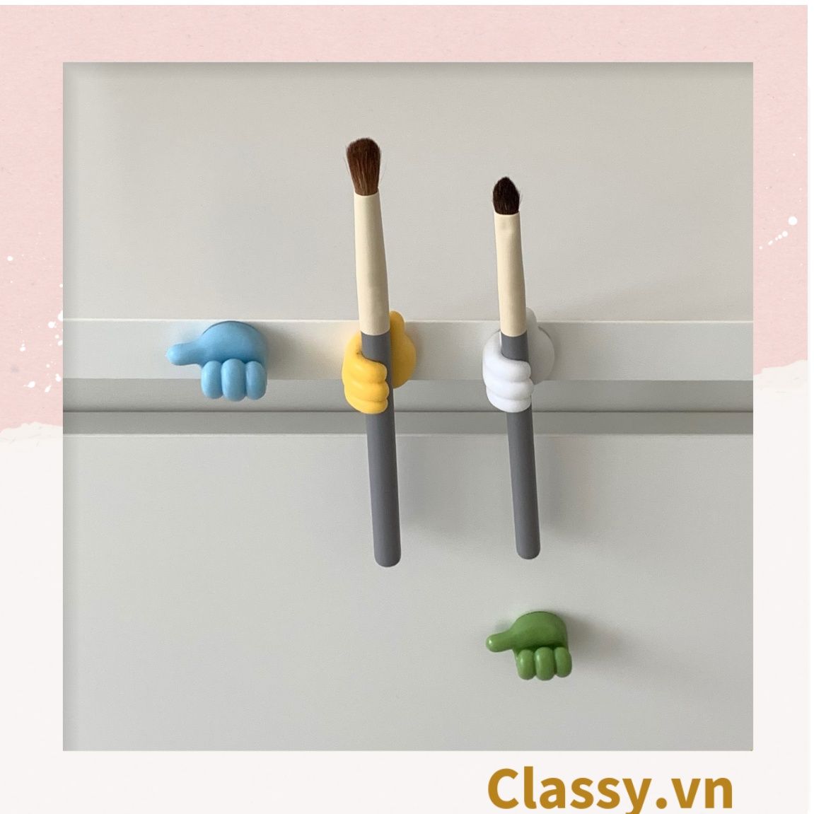 Classy Miếng nhựa cố định dây cáp hình bàn tay chống rối dây cáp PK1397