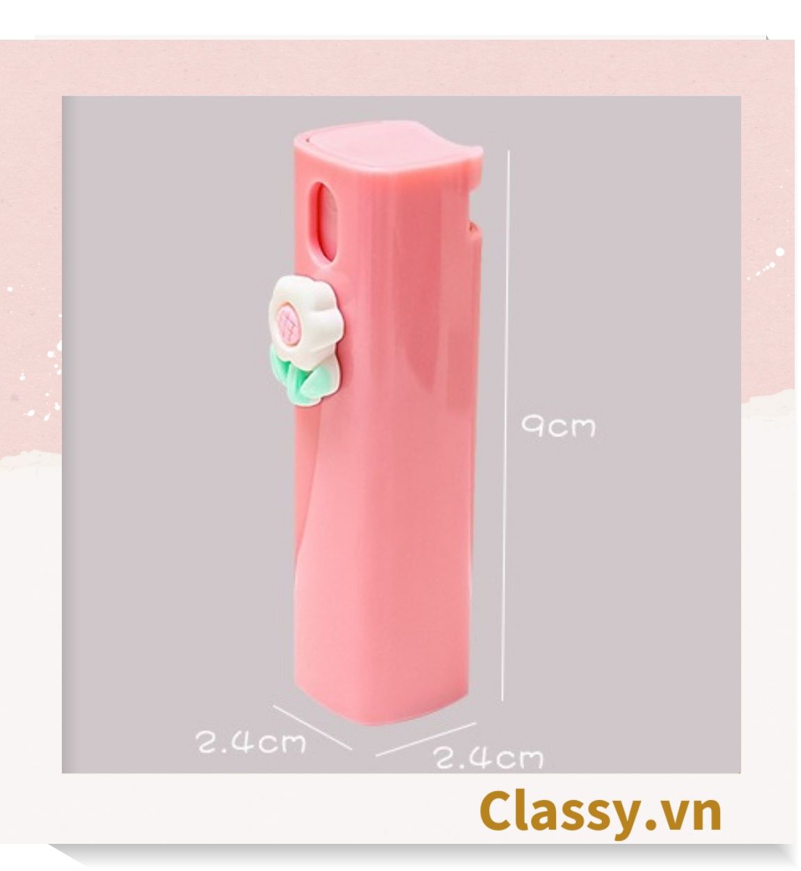  Classy Bình xịt dạng phun sương 10ml, chiết mỹ phẩm nhỏ gọn mang theo bên người PK1411 