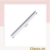  Classy Thước kẻ 20CM trong suốt hình lăng trụ tam giác độc đáo PK1412 