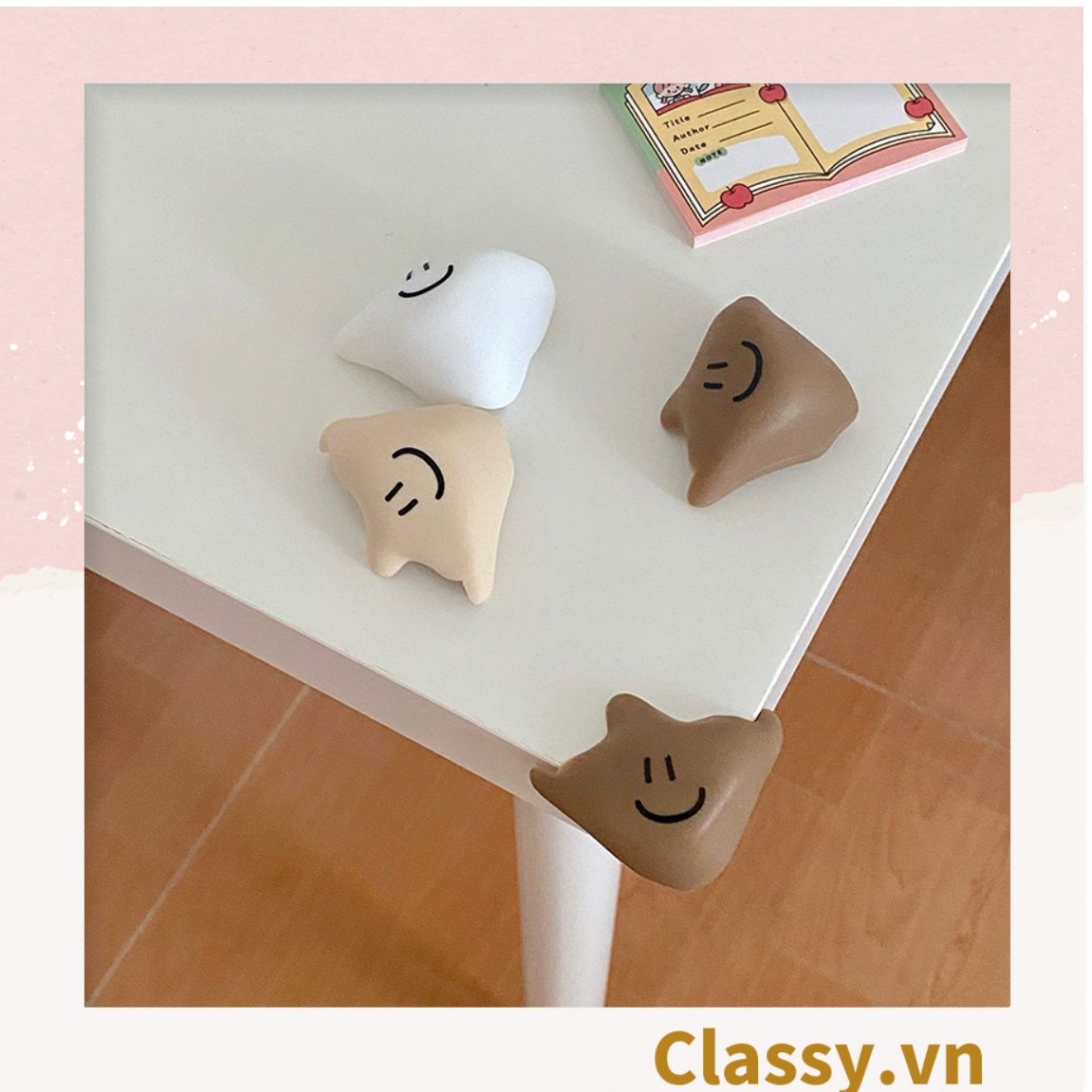 Classy Đồ bịt góc bàn, bọc cạnh bàn silicon họa tiết siêu dễ thương PK1478