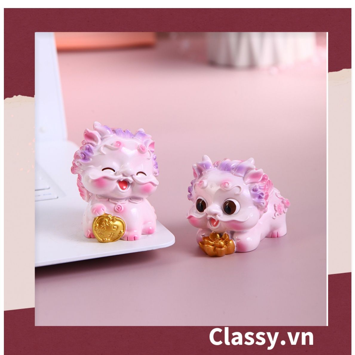 Mô Hình phong thủy tài lộc tỳ hưu, phật tổ, thần tài làm bằng sứ trưng bày ô tô, tiểu cảnh, bày bàn học, tủ sách, trang trí shop PK1488